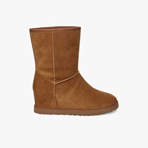 Ugg Classic Femme Short Women Fashion Boots Brown (0975KLFOW)